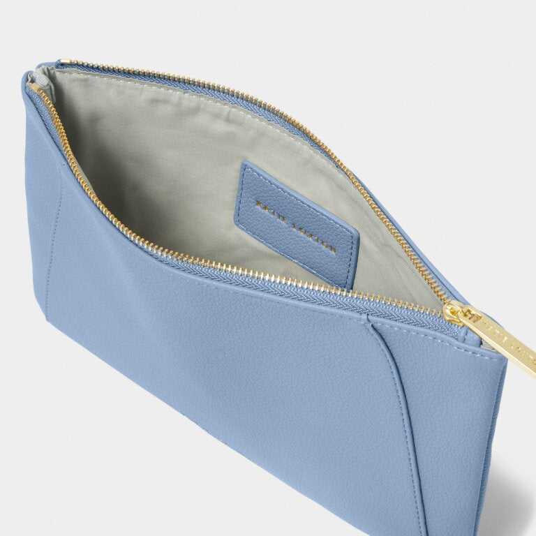 HANA POUCH CORNFLOWER BLUE