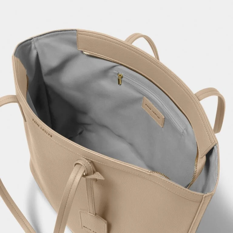 TRAVEL TOTE LIGHT TAUPE