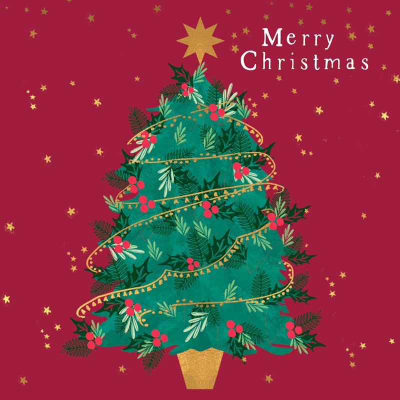 Christmas Tree Charity Card