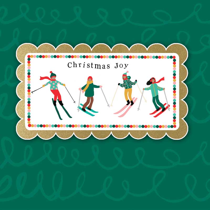 Christmas Skiers Charity Pack