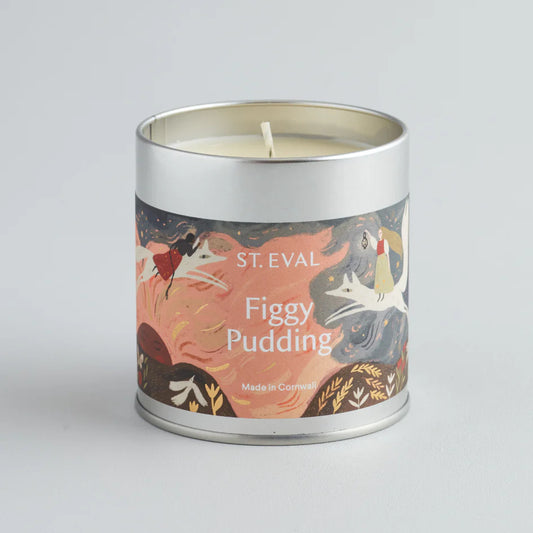 Tin - Figgy Pudding Scented Christmas Candle