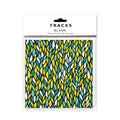 Blue & Green - Flit/Foil - 5 Pack of Notelets