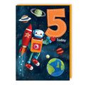 Age 5 Today Robot Stitched