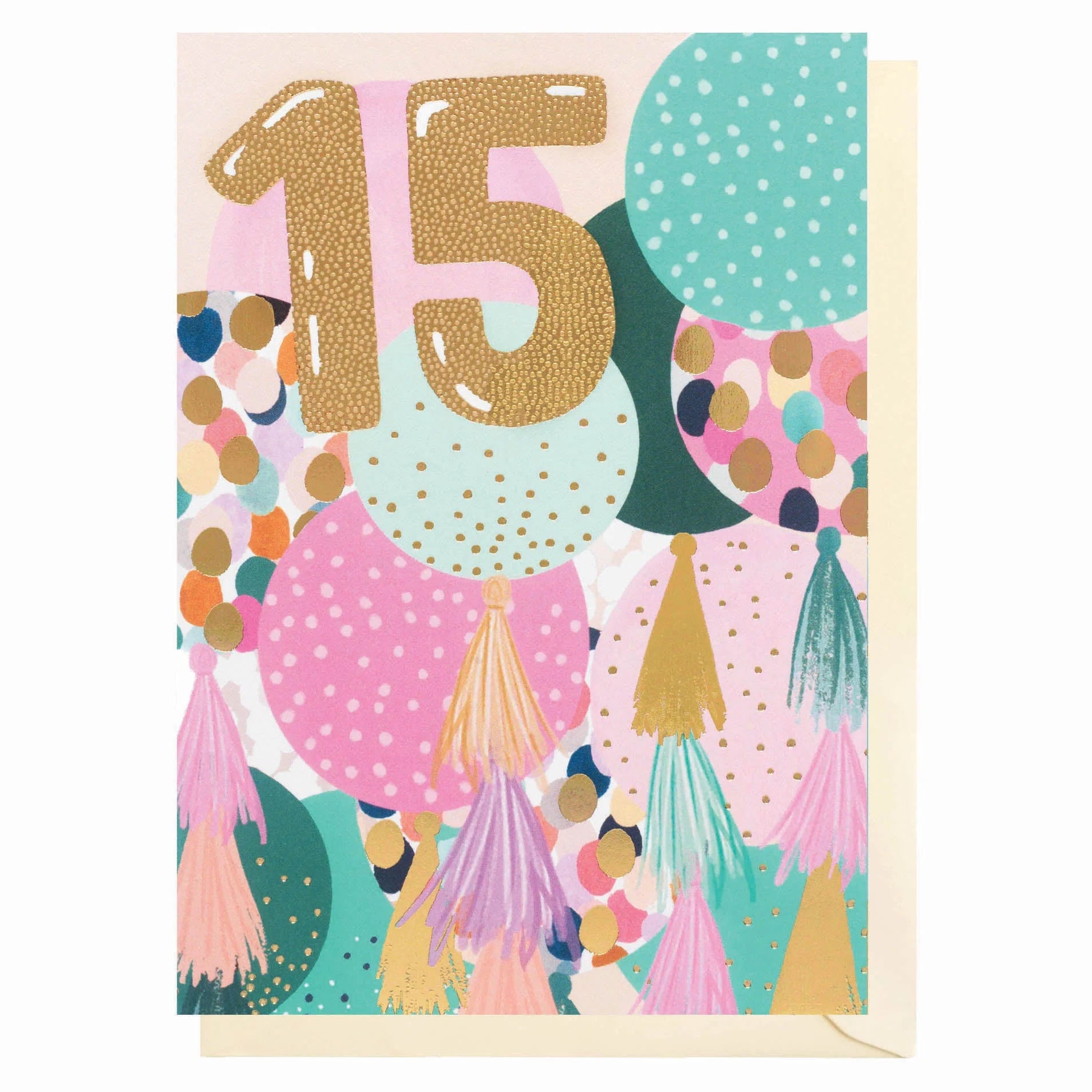 Age 15 Birthday Balloons