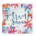 Get Well Soon Floral Burst Card