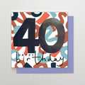 AGE 40 HAPPY BIRTHDAY
