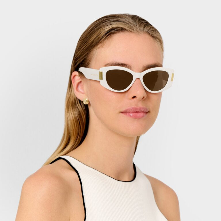 RIMINI SUNGLASSES| Off White | 4.5cm x 14.5cm x 14.7cm
