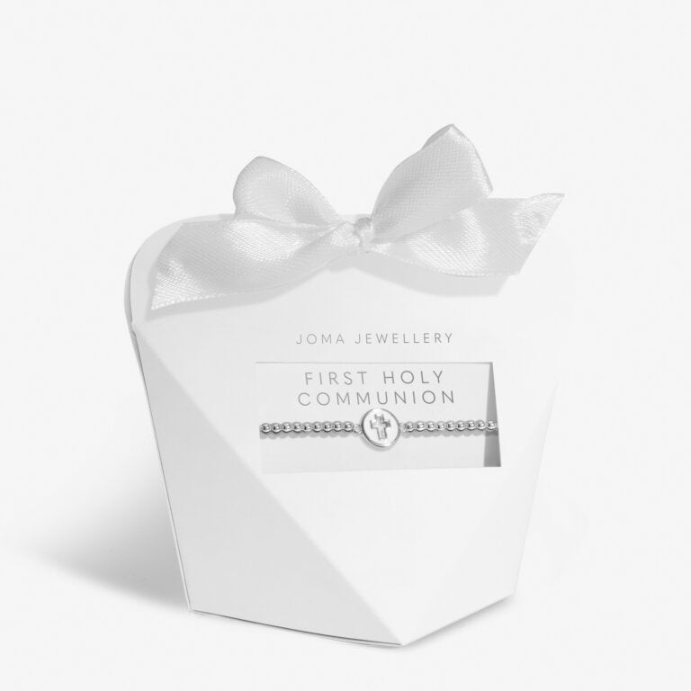 KIDS' FROM THE HEART GIFT BOX | FIRST HOLY COMMUNION | Silver Plated | Bracelet