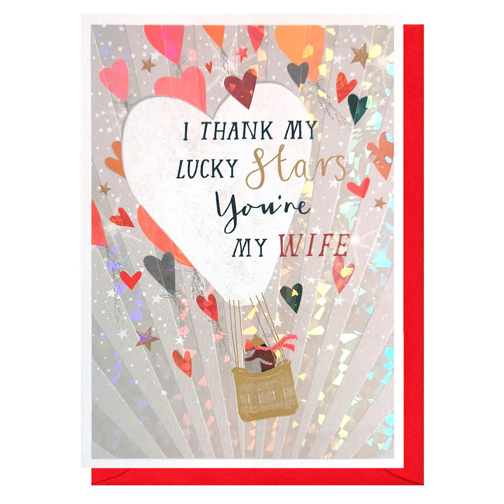 Lucky Stars Wife Balloon