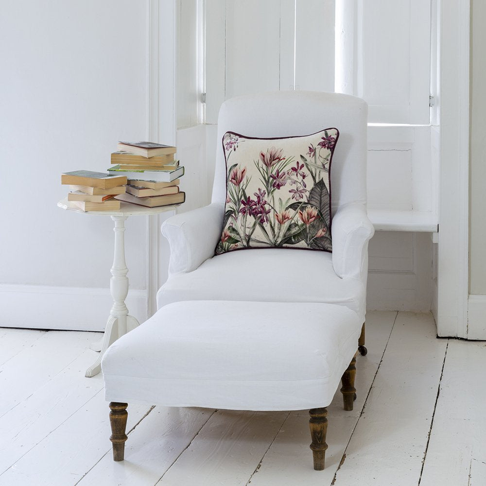 Velvet Crocus Cushion