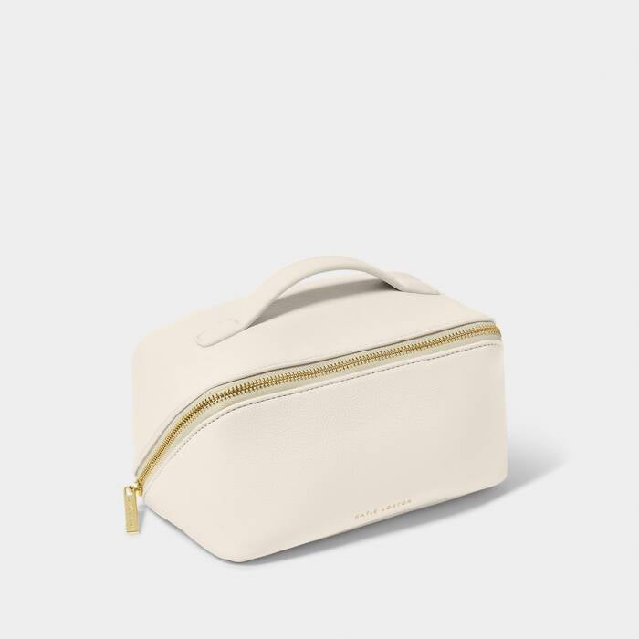 MEDIUM MAKEUP / WASH BAG OFF WHITE