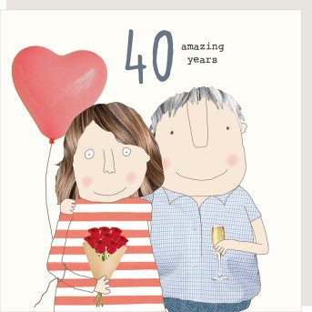 ANNIVERSARY 40TH RUBY