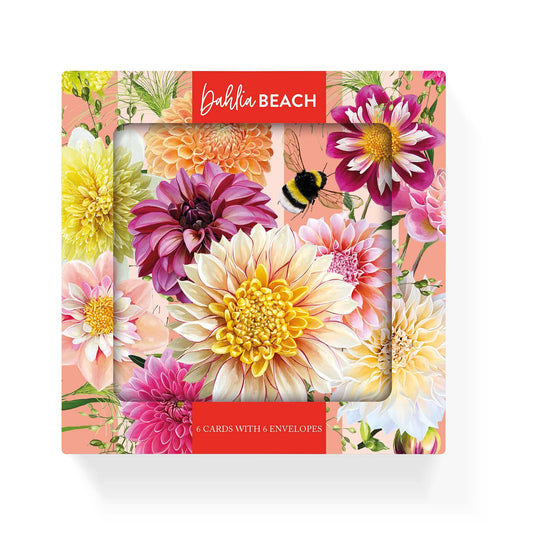 Dahlia Beach Notecards Pack 6