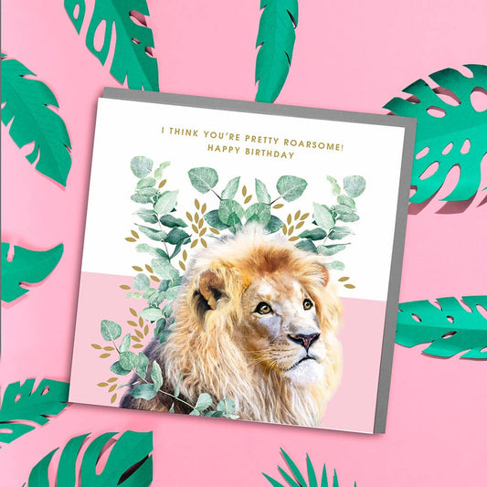 Safari Lion Pretty Roarsome