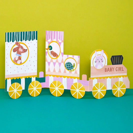 Baby Girl Concertina fold out