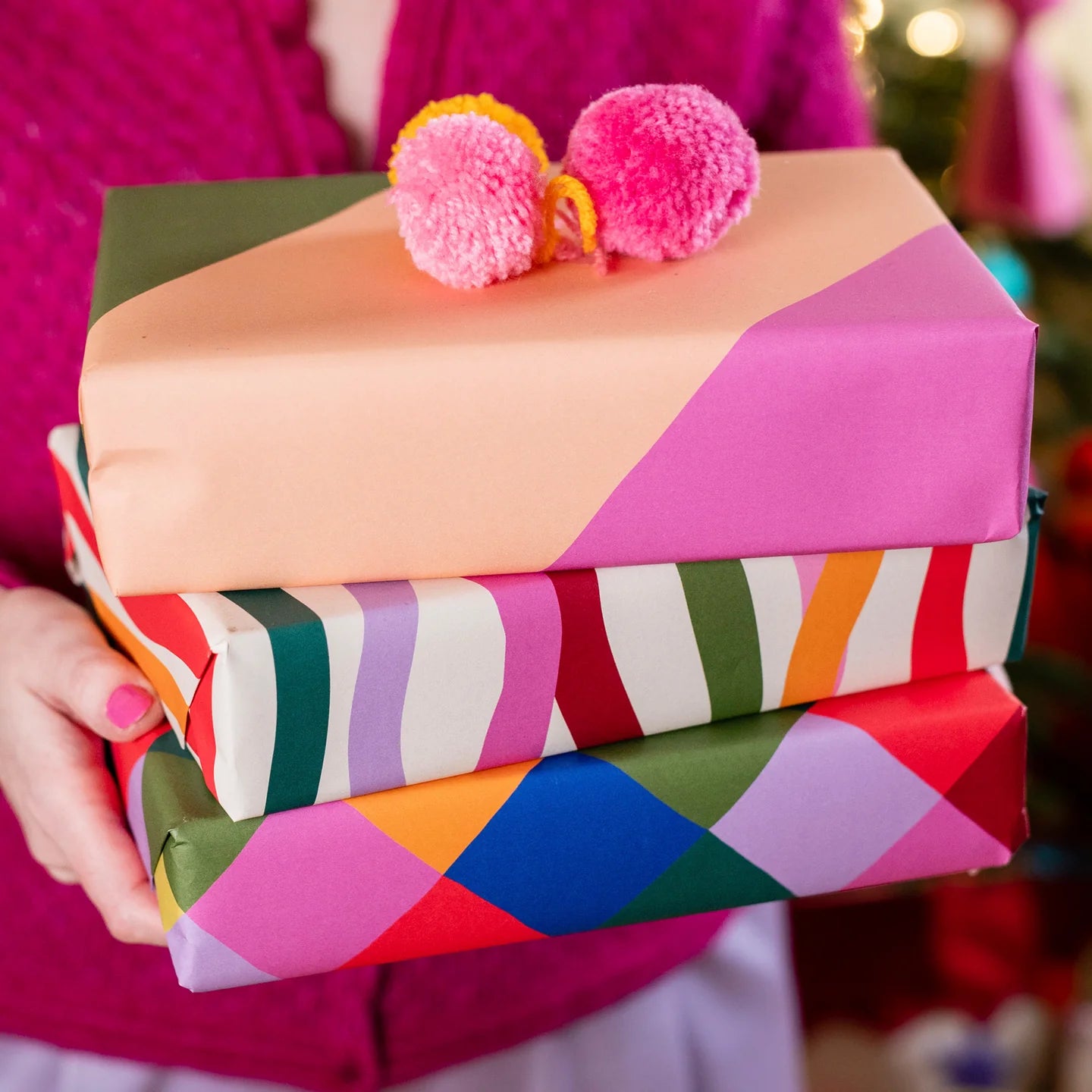 Harlequin Wrapping Paper