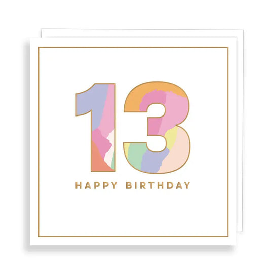 Age 13 Happy Birthday