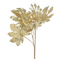 DECORATIVE GOLDEN LEAF STEM