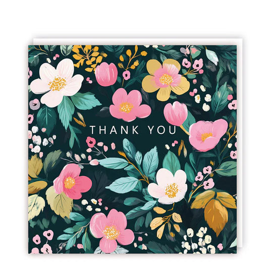 Floral thank you