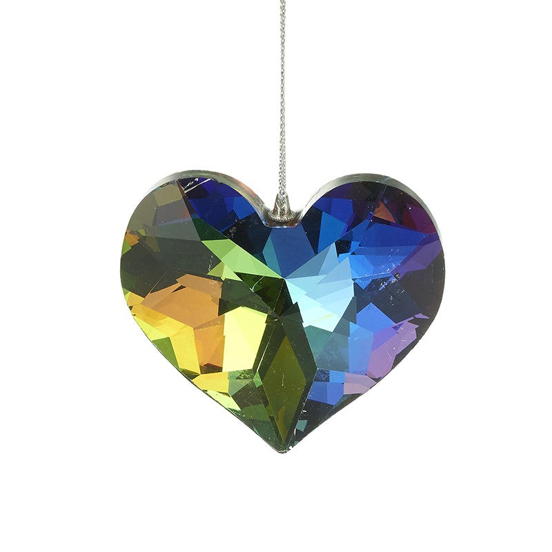 CRYSTAL HANGING HEART