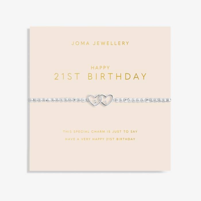 A LITTLE 21ST BIRTHDAY silver Bracelet