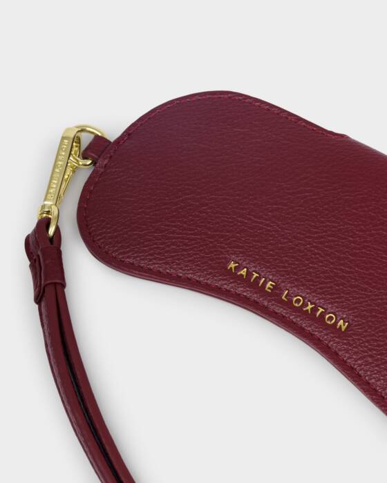 SUNGLASSES CASE CHERRY