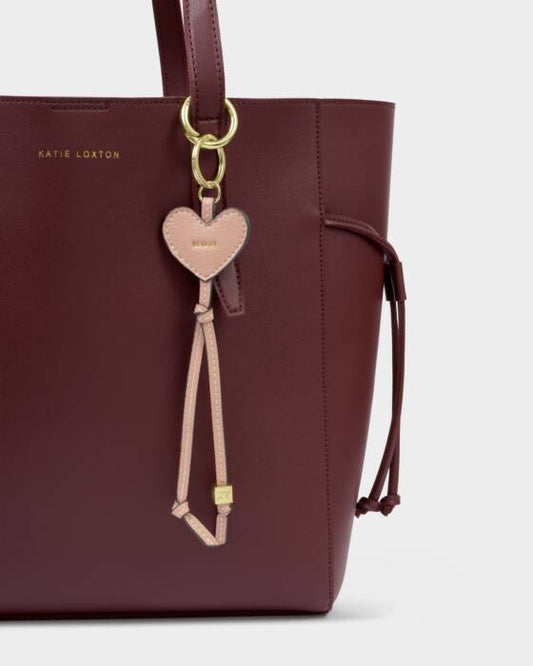 BAG CHARM MUM BLUSH