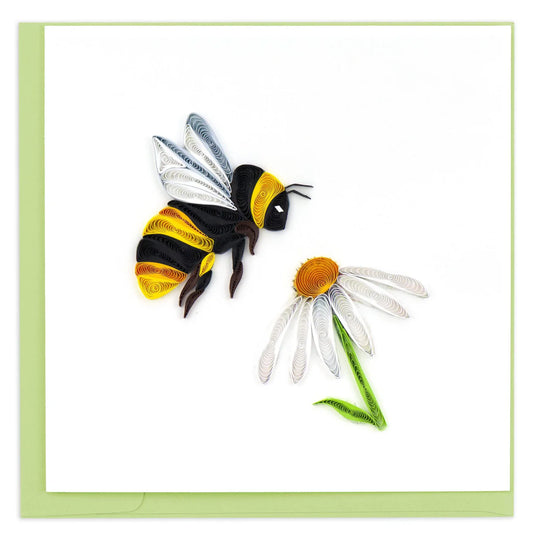 Quilling Cards Bumblebee