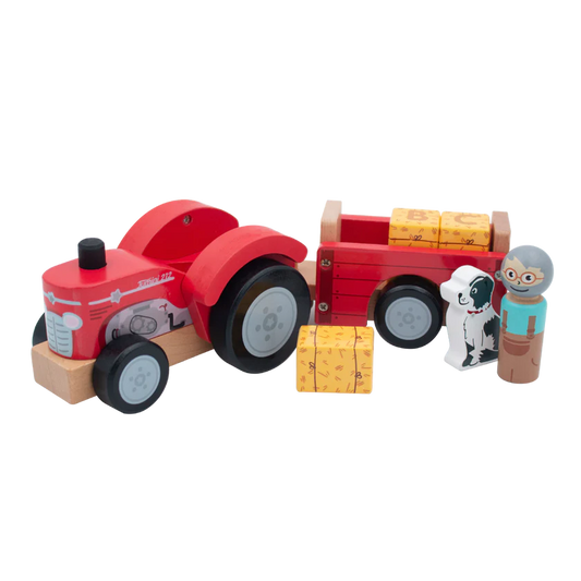 Farm Tractor and trailer set