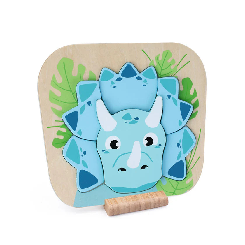 Triceratops raised puzzle - damaged