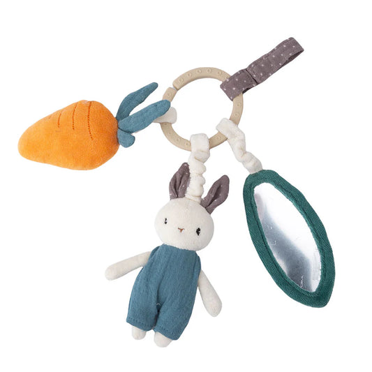 Baby activity ring blue rabbit