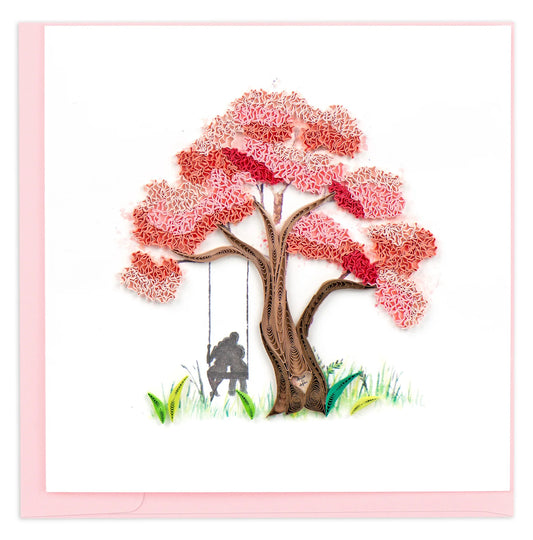 Quilling Cards Blossoming Love