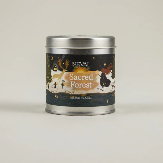 Tin - Sacred Forest Scented Christmas Candle