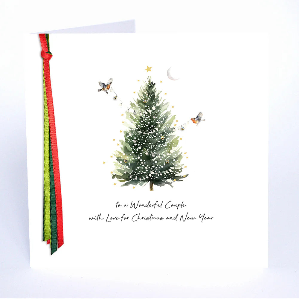 To A Wonderful Couple With Love at Christmas