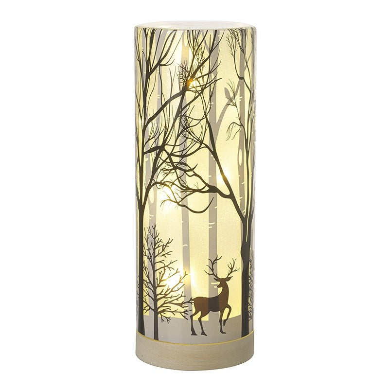 LARGE LIGHT UP FOREST SCENE