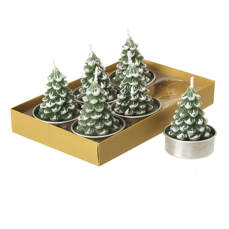 WAX T LIGHT SET TREES