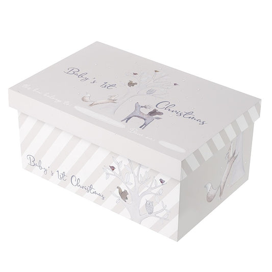 WOODLAND BABYS FIRST CHRISTMAS BOX