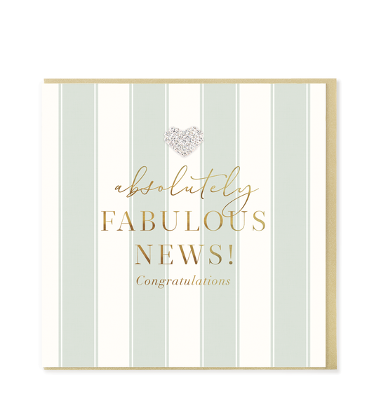 Absolutely Fabulous News, Congratulations Large