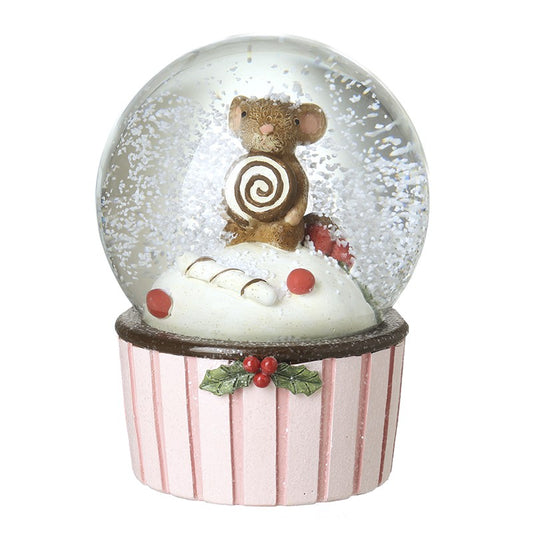 MOUSE CUP CAKE SNOWGLOBE
