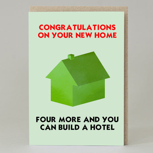 CONGRATULATIONS ON YOUR NEW HOME HOTEL