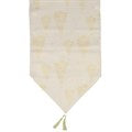 Fabric Table runner gold thread