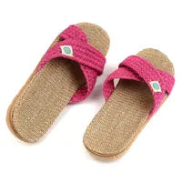 Pink Crossover Crossover Summer Sliders