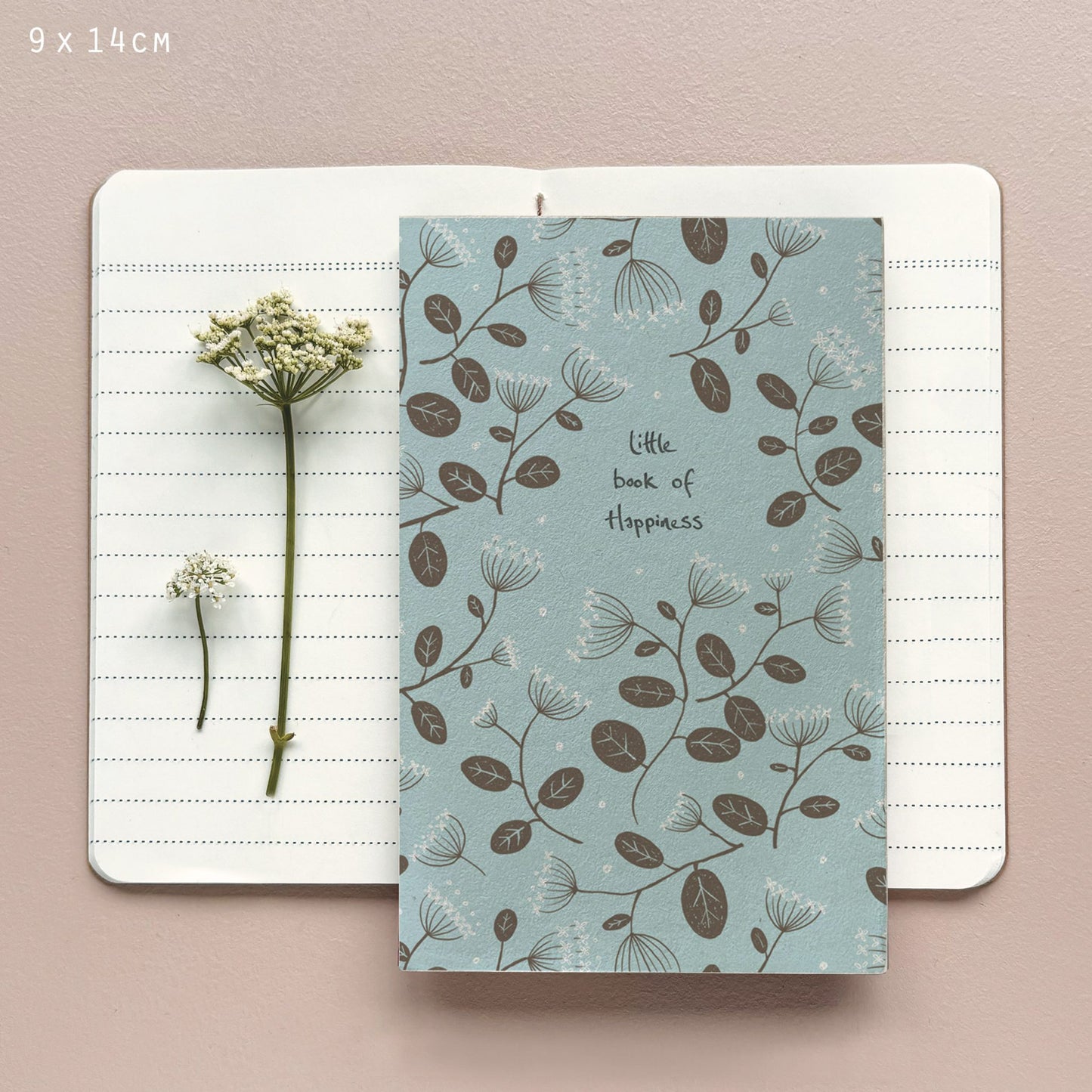 Small botanical note book - Little Book of Happiness