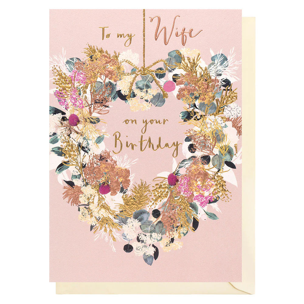 To my wife on your birthday