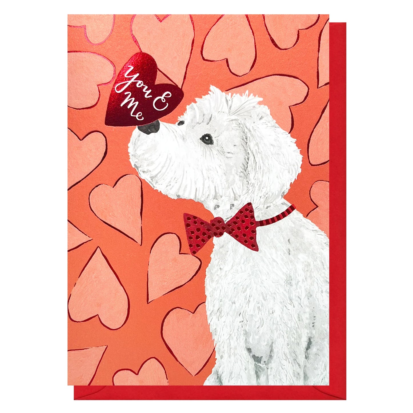 You and Me Valentines Pup