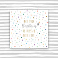 May Your Baptism Be Blessed With Love