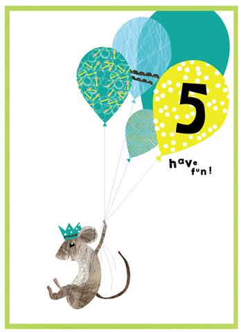 Age 5 Birthday Mouse