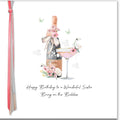RIBBONS AND ROSES - Happy Birthday To A Wonderful Sister