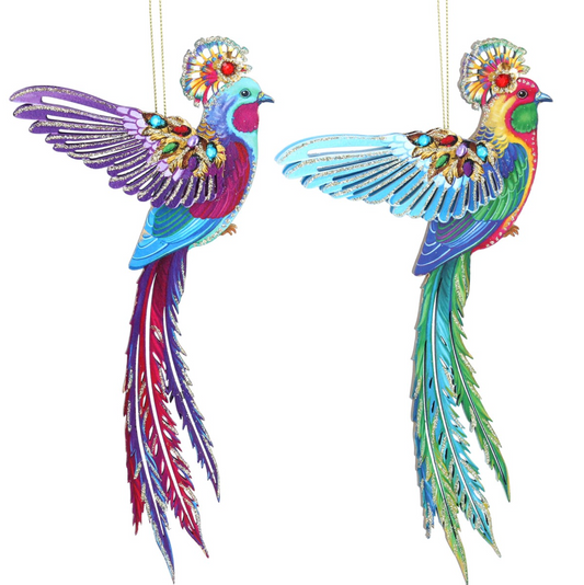 Wood/Jewel Exotic Bird Dec