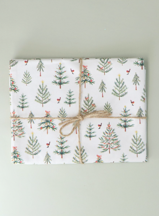 Scandi Trees Cotton Tea Towel